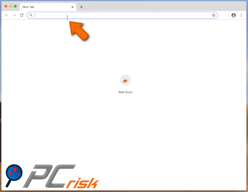search.adjustablesample.com browser hijacker on a Mac computer