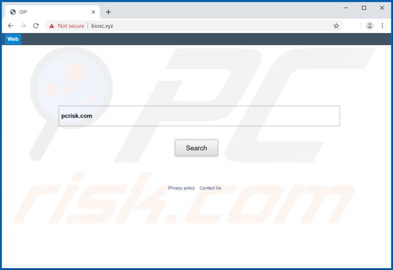 biosc.xyz browser hijacker