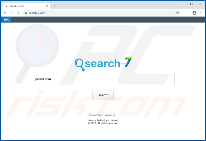 search-7.com browser hijacker