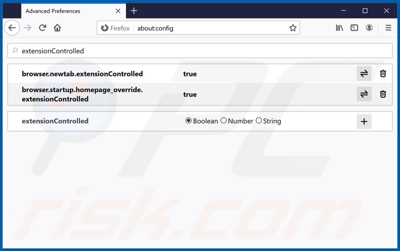 Removing blast-search.net from Mozilla Firefox default search engine
