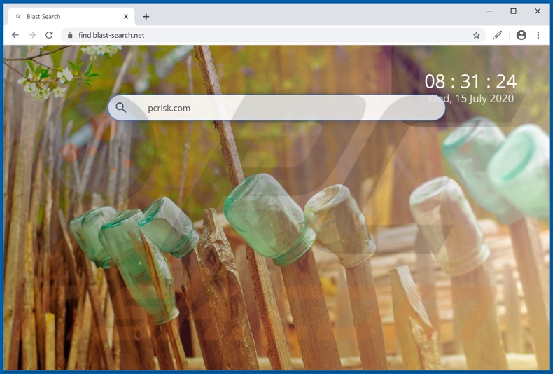 blast-search.net browser hijacker