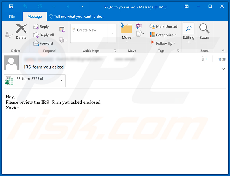 E-mail spamowy o tematyce IRS rozsyłający malware Cobalt Strike