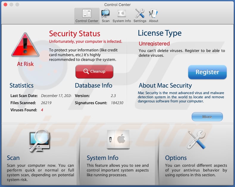 Mac Security unwanted application