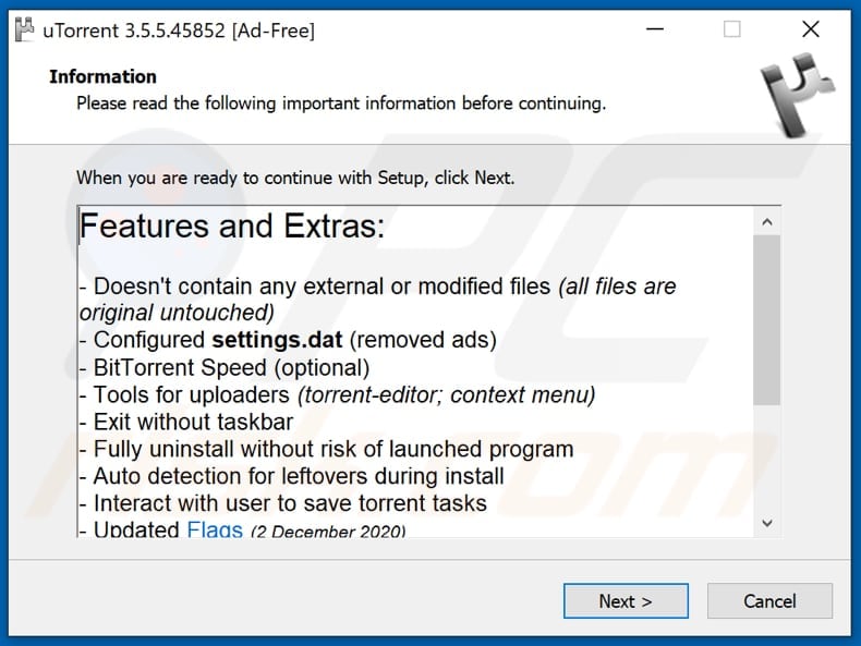 fałszywy instalator ransomware vovalex utorrent użyty do dystrybucji vovalex