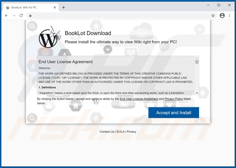 Promotor adware booklot