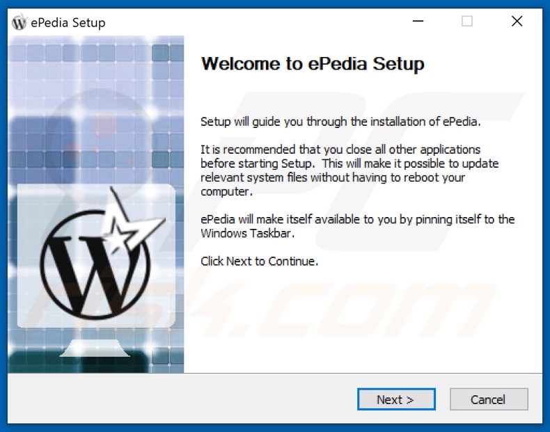 Instalator adware ePedia