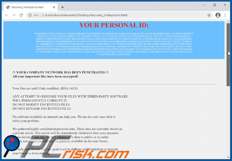 Plik HTML ransomware Datalock GIF (Recovery_Instructions.html)