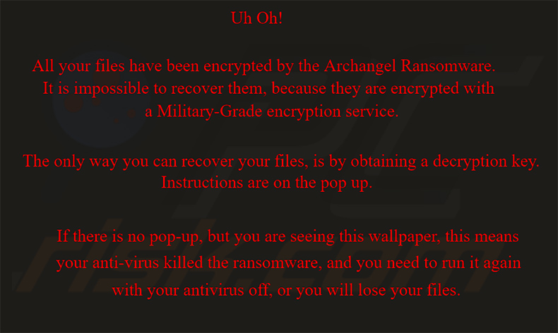 Tapeta pulpitu ransomware Nitro (2021-05-04)