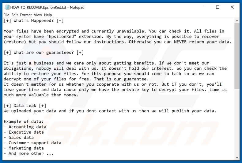 Instrukcje odszyfrowania EpsilonRed (HOW_TO_RECOVER.EpsilonRed.txt)