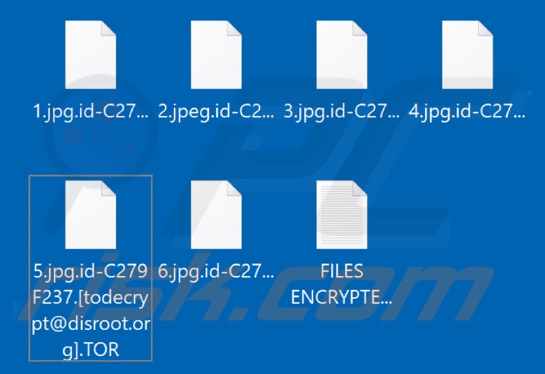 Pliki zaszyfrowane przez ransomware TOR (rozszerzenie .TOR)