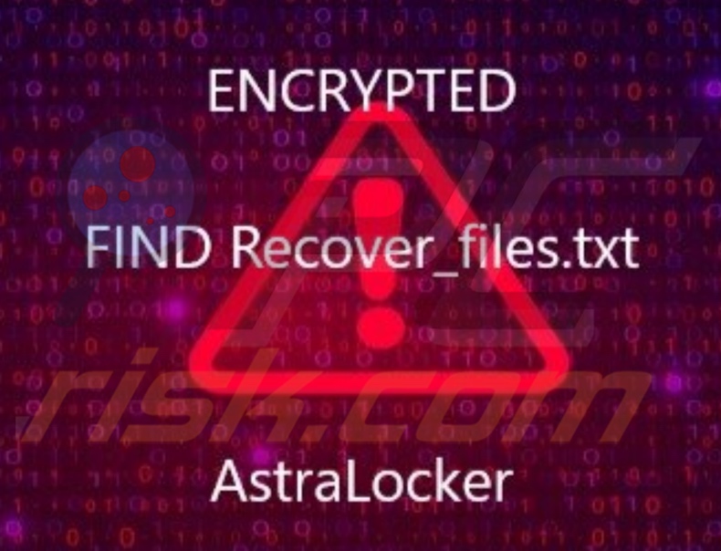 Tapeta ransomware AstraLocker