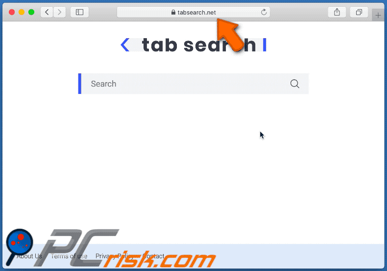 tabsearch.net przekierowuje do search.yahoo.com