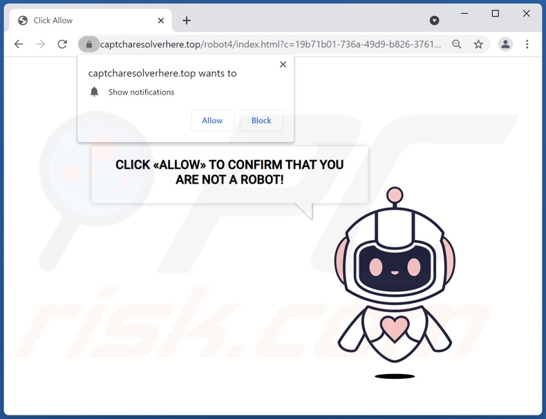 Przekierowania pop-up captcharesolverhere[.]top