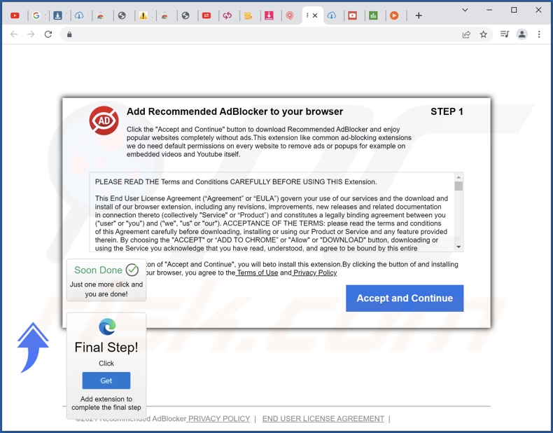 Zwodnicza witryna promująca adware Ask Ali