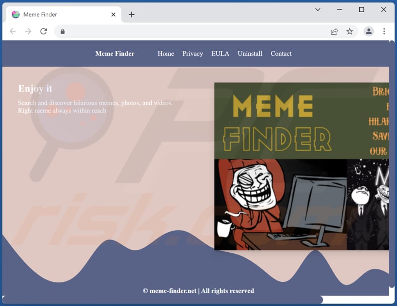 Oficjalna strona pobierania adware meme finder