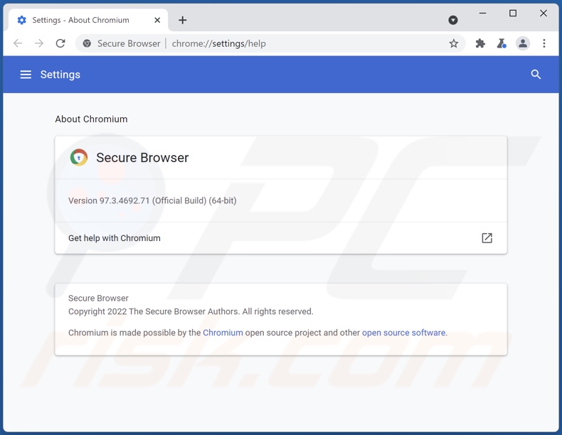 Szczegółowe informacje o Secure Browser