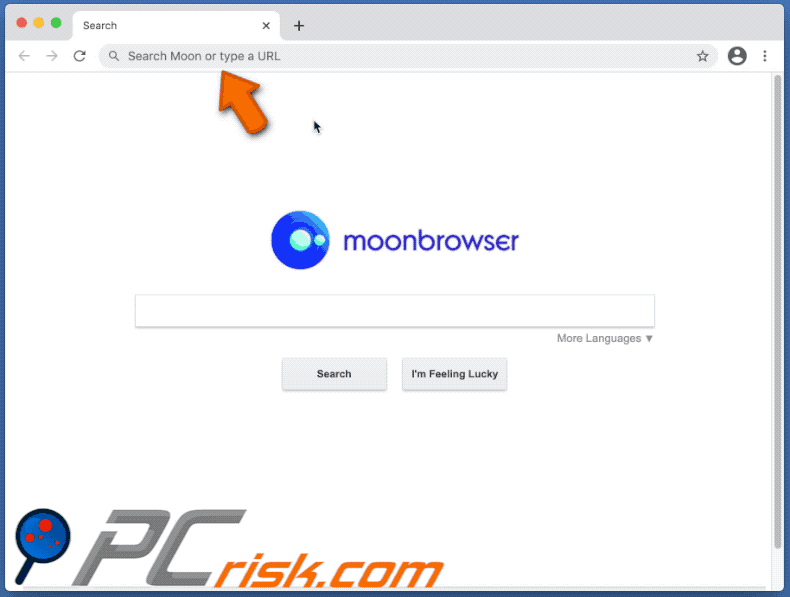 Adware moon browser feed.moonbrowser.com przekierowuje do google.com