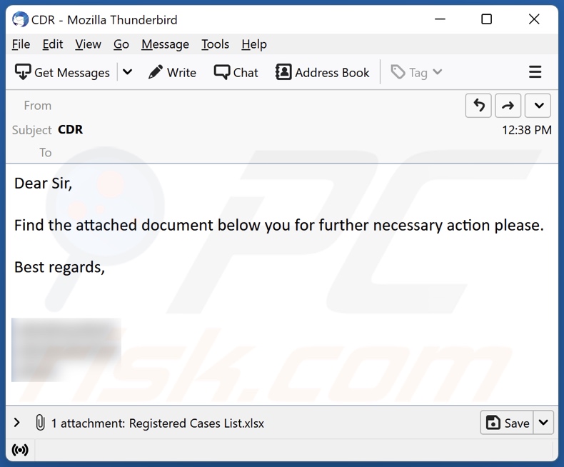 2 e-mail rozsyłający trojana ZxxZ