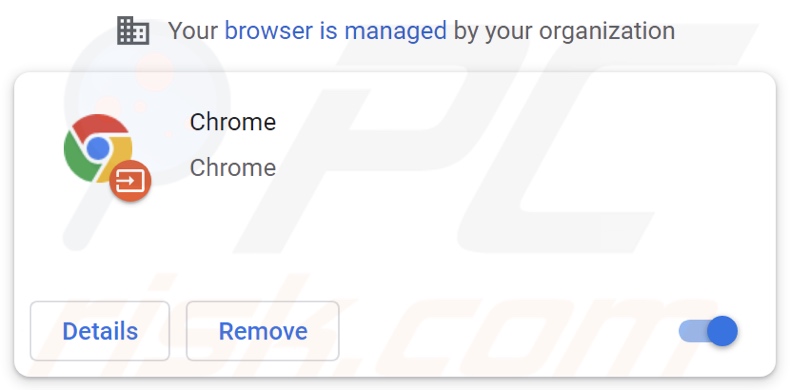 Fałszywe rozszerzenie Chrome