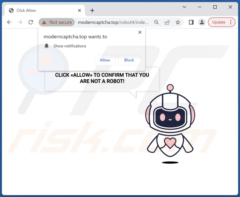 Reklamy moderncaptcha[.]top