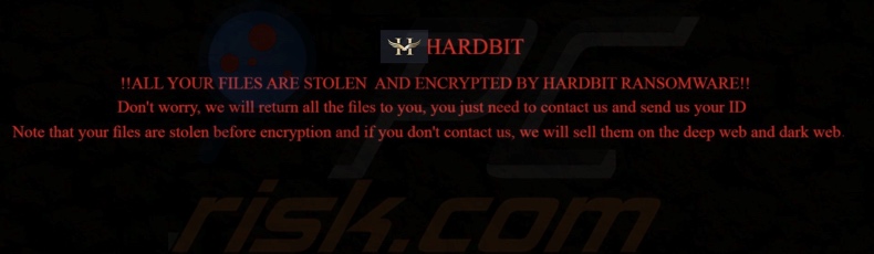 Tapeta ransomware HARDBIT
