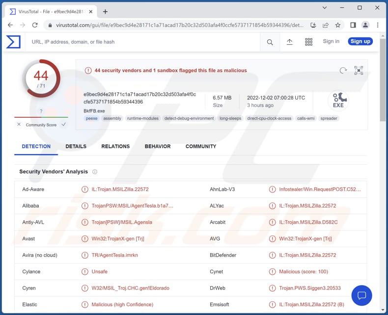 Malware DuckLogs