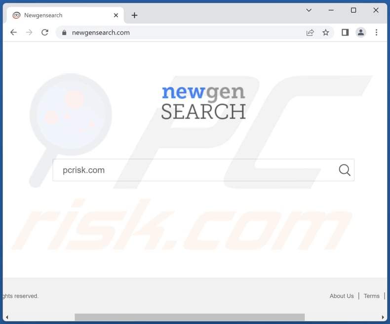 Porywacz przeglądarki newgensearch.com