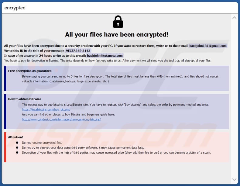 Plik HTA ransomware BACKJOHN (info.hta)