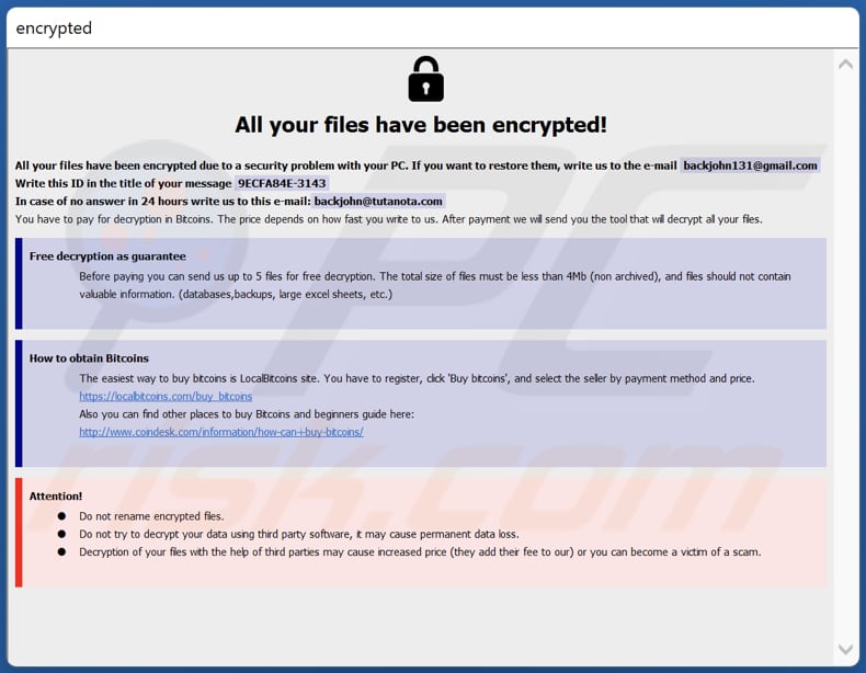 Plik HTA ransomware BACKJOHN (info.hta)