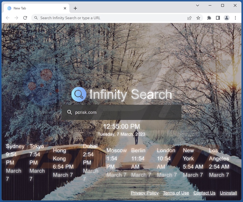 Porywacz przeglądarki search.infinity-searches.com