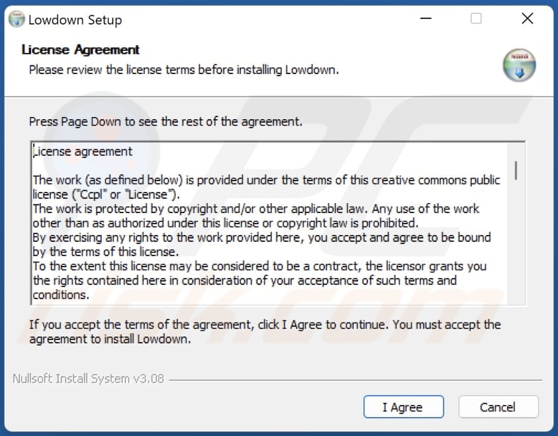 Instalator adware Lowdown