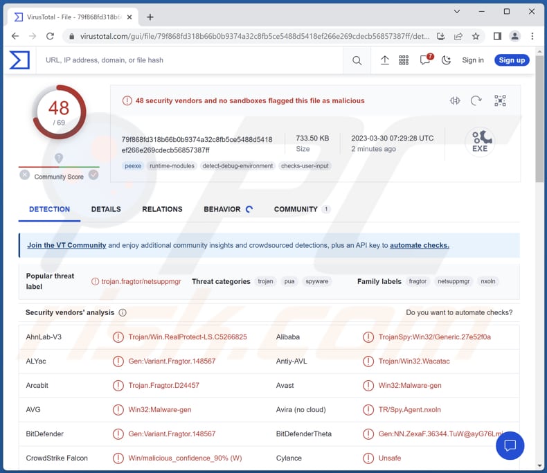 Malware OpcJacker