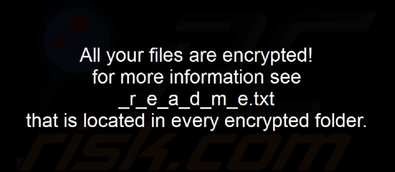 Tapeta ransomware Rorschach