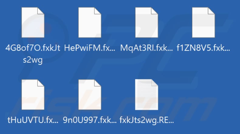 Pliki zaszyfrowane przez ransomware Buhti (z rozszerzeniem ID ofiary)
