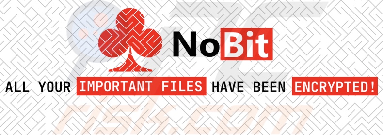 Tapeta pulpitu ransomware NoBit