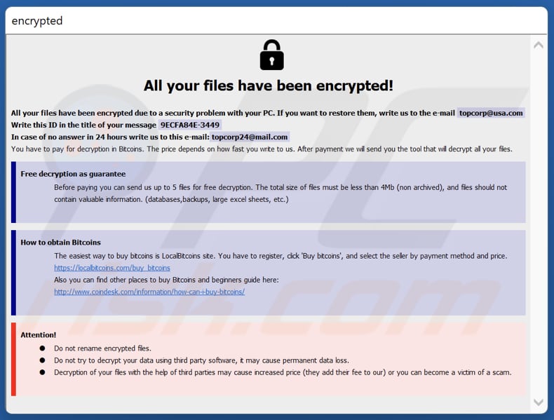 Plik HTA ransomware Top (info.hta)