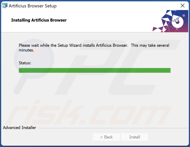 Instalator przeglądarki Artificius