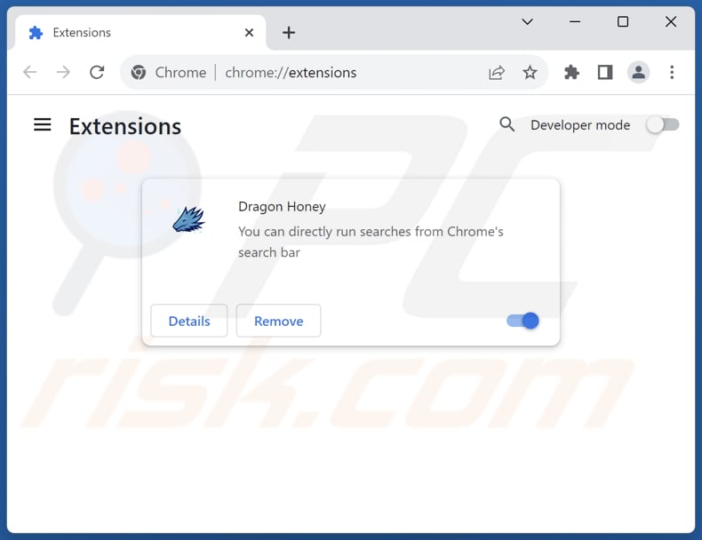 Usuwanie rozszerzeń powiązanych z dragonboss.solutions z Google Chrome