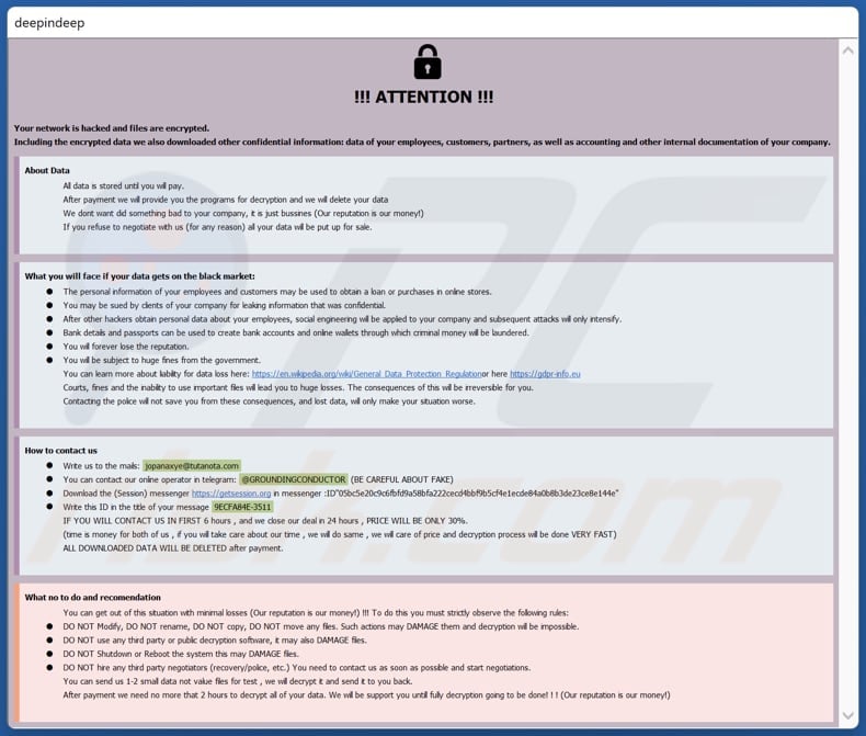 Plik HTA ransomware Jopanaxye (info.hta)