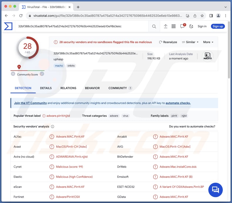 Adware Uphasp.app