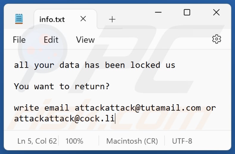 ATCK ransomware plik tekstowy (info.txt)