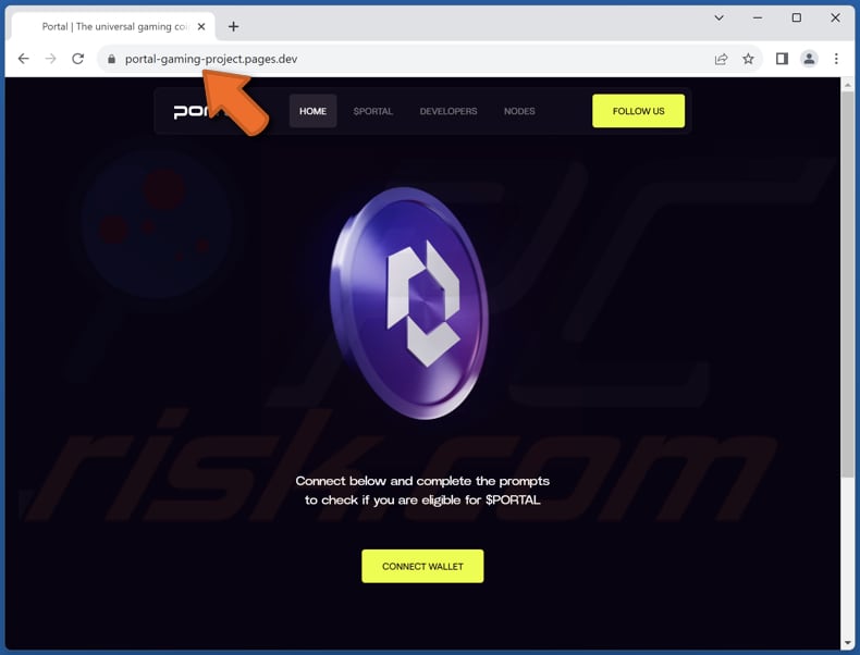 Check $PORTAL Eligibility oszustwo