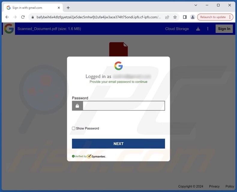 Salary Increase oszukańcza wiadomość e-mail promowała witrynę phishingową