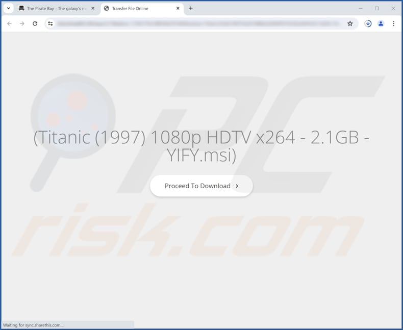 Strona internetowa wykorzystywana do promowania porywacza przeglądarki FindClix