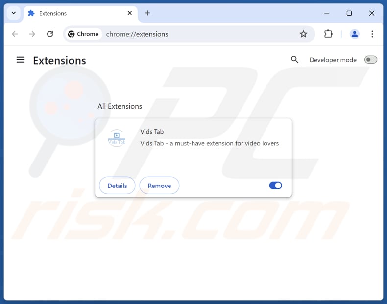 Usuwanie rozszerzeń Google Chrome powiązanych z search.media-tab.com