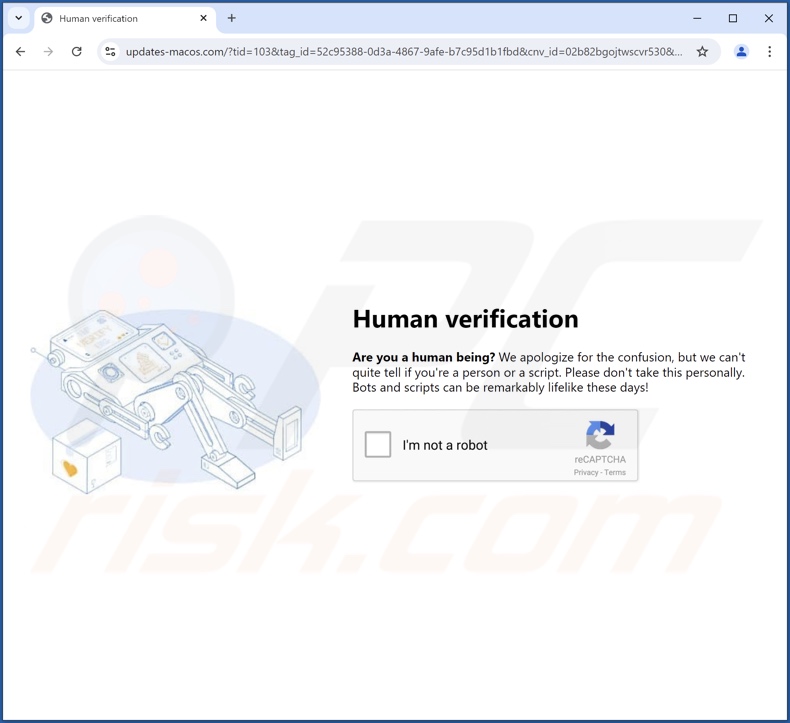 updates-macos[.]com pop-up przekierowania