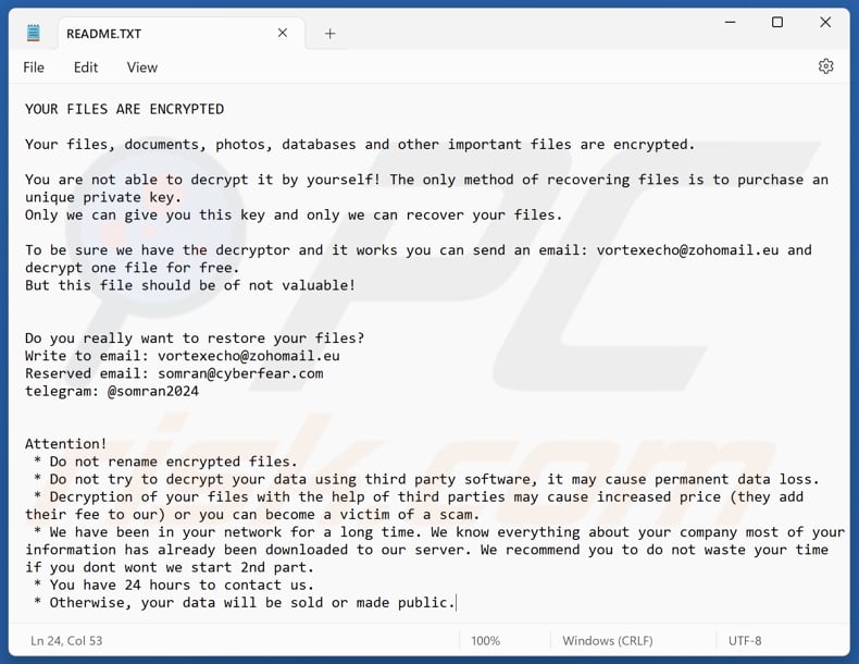 Moon ransomware plik tekstowy (README.txt)