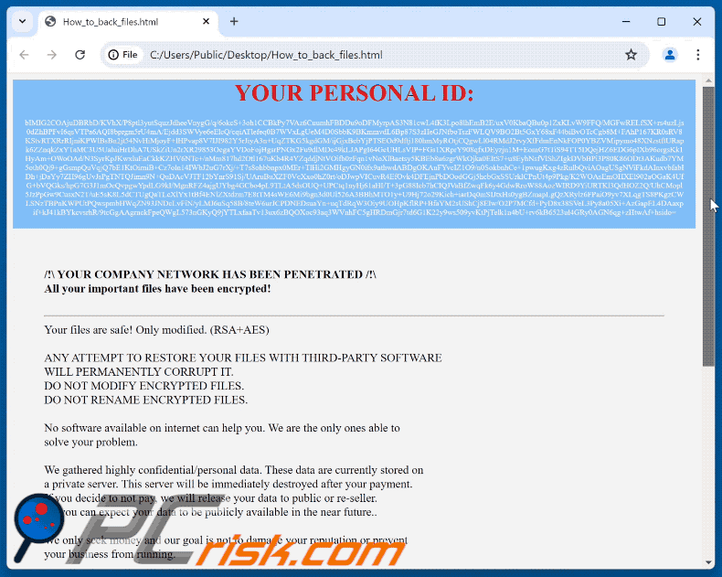AllCiphered ransomware okup (How_to_back_files.html) GIF