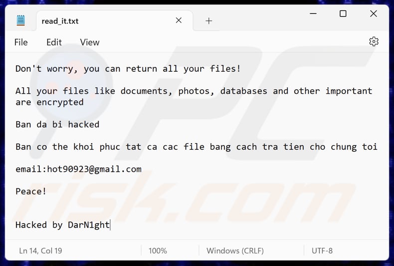 DarkN1ght ransomware plik tekstowy (read_it.txt)