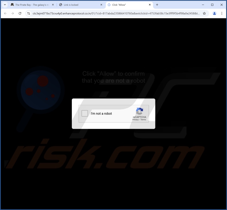 enhanceprotocol.co[.]in pop-up przekierowania